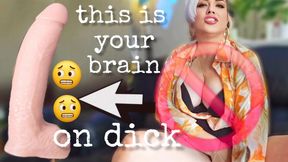 This Is Your Brain On Dick! Femdom Encouraged Bi Mind Fuck JOI | Sub Conditioning with Cum Countdown