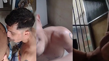 Mamei gostoso a pica do Puto tatuado carioca