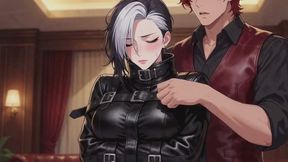 Straitjacket Stories #32B: Locked in Soft Leather Surrender (Animated)