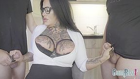 Just Sign The Pappers You Dirty Bigtitted Anal Whore