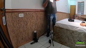 bastidores da nova atriz que esta estreando - natalia prado - gustavo bueno