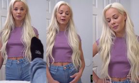 Elsa Jean Makes A Deal with Kinky Stepbro Playing With His Cock For Pocket Change