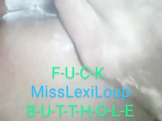 MissLexiLoup trans female taut Rectums booty screwing asshole entry screwing a back exit A1