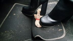 Candid Plushie Trample in High Platform Boots