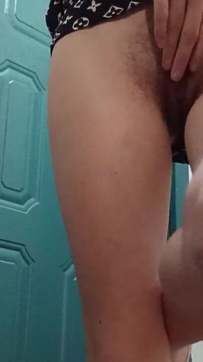 My Skinny Secretary in a Short Dress and High Heels Cums in My Office