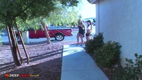 An Asian and a PAWG Fuck Fest