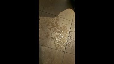 Trashy Cara squirts on floor in elevator before riding her dildo against window in the hotel for all below to see. Trailer