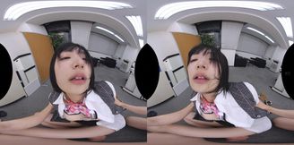 Exotic Japanese beauty captivates with daring charm in office passion