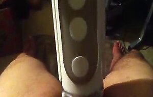 Uncut penis doing tenga flip