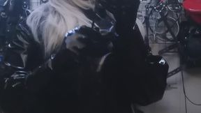 smoking 5 cigs in a holder