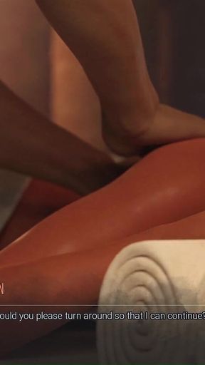 Sexy Queen Lara Cheating with a Servant and Getting Fucked, Visual Novel