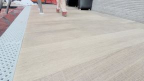 A SUPER HEAVY FOOT GAGGING SESSION FOR PAOLA - BY MORENA ROSA - CLIP FULL