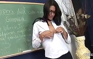 Sexy latina ts student solo