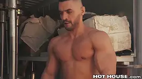 Helping Hand Jock Gets Caught Slacking And Fucked Good