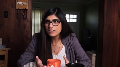 Mia Khalifa First Monster Penis 3Way