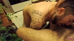 He kept staring at my butt while I was washing dishes and couldnt resist (COMPLETE IN RED)