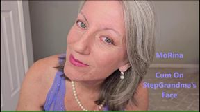 Cum On StepGrandma's Face - MoRina taboo GILF JOI roleplay