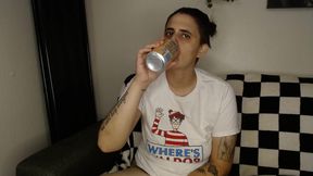 Summertime Peach Fizzy Burps