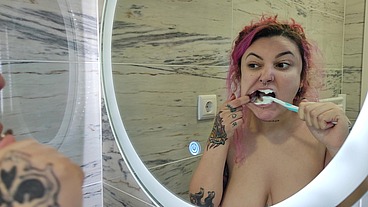 4K DENTAL HYGIENIST ROUTINE MOUTH FETISH CLOSEUPS NAKED REBECA ADDAMS