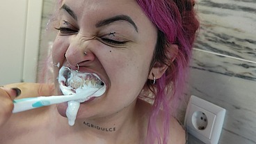 4K DENTAL HYGIENIST ROUTINE MOUTH FETISH CLOSEUPS NAKED REBECA ADDAMS