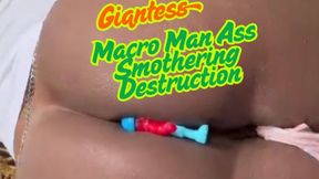 Macro Man Ass Smothering Destruction AUDIO