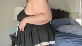 BBW Maid Finds Your Sex Toys | 28 Weeks |