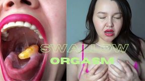 orgasm swallow grape and orange g