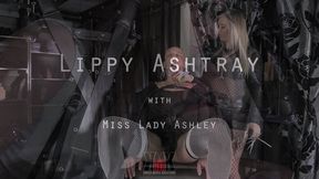 Lippy Ashtray with Miss Lady Ashley