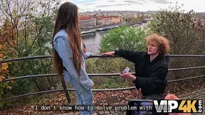 Amateur GF gives tight European pussy and nice tits blowjob