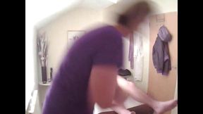 Massage Ends in Blowjob