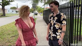 Matronly Sara Jay Gets Cumshot! Apollo Banks Pleases Her Mature Spot!