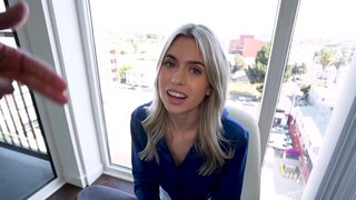 Stepdaughter gets a valuable biology lesson from daddy