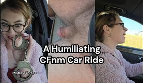 A Humiliating CFnm Car Ride