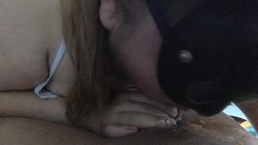 a perfect facefuck with deepthroat and throatpie cum