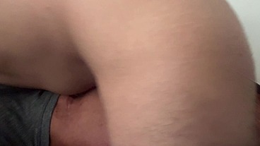 My Cock Disappears Down His Throat