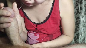 Nightly Cum in Your Mouth After Jerking off and Sucking Cock