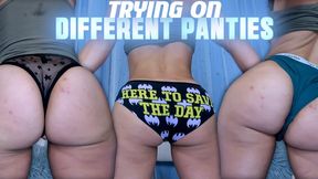 Trying On Different Panties In Jeans UHD