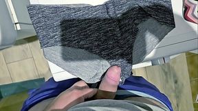 Masturbating with wife'_s friend used panties while she visited for sleepover