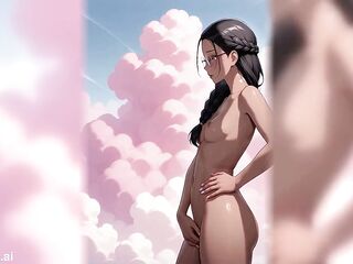 Slender Black Hentai Gal Is Hopeless For Your Attention (AI Anime)