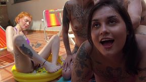 filme completo - a gordinha gostosa e o marido corno fazendo sexo insano com as amigas