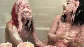 Daphne Dare And Alaska Zade Play With Frosting