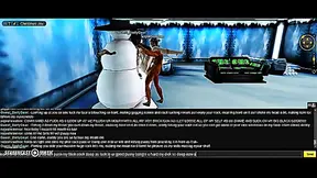 Darlys Steamy Holiday Encounter: 3D Animation Ignites Festive Desire