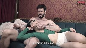 Cuckold boyfriend enjoys watching his lover take a big thick black cock&#x1F32D; in her ass&#x1F351;
