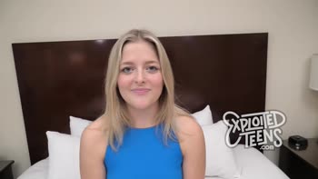 Blonde Bombshell's First XXX Adventure: POV Spring Break Fun