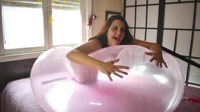 Double Huge Wubble Balls Nude Ride to Pop - Bunny Looner