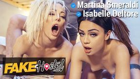 Isabelle and Martina's tattoos porn