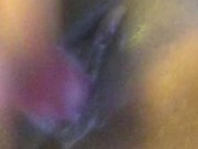 Creaming all over my dildo