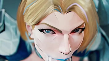 Marvel Rivals Porn Emma Frost blowjob - animation by leetTRON