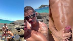 fudendo na praia. - completo