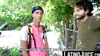 LatinoJuice.com - Buffed Dante Drackis finds himself plowing horny Diegos tasty hole